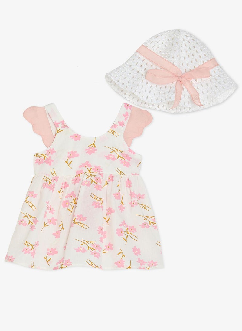 Pinata Floral Print Wing Dress - Image 1